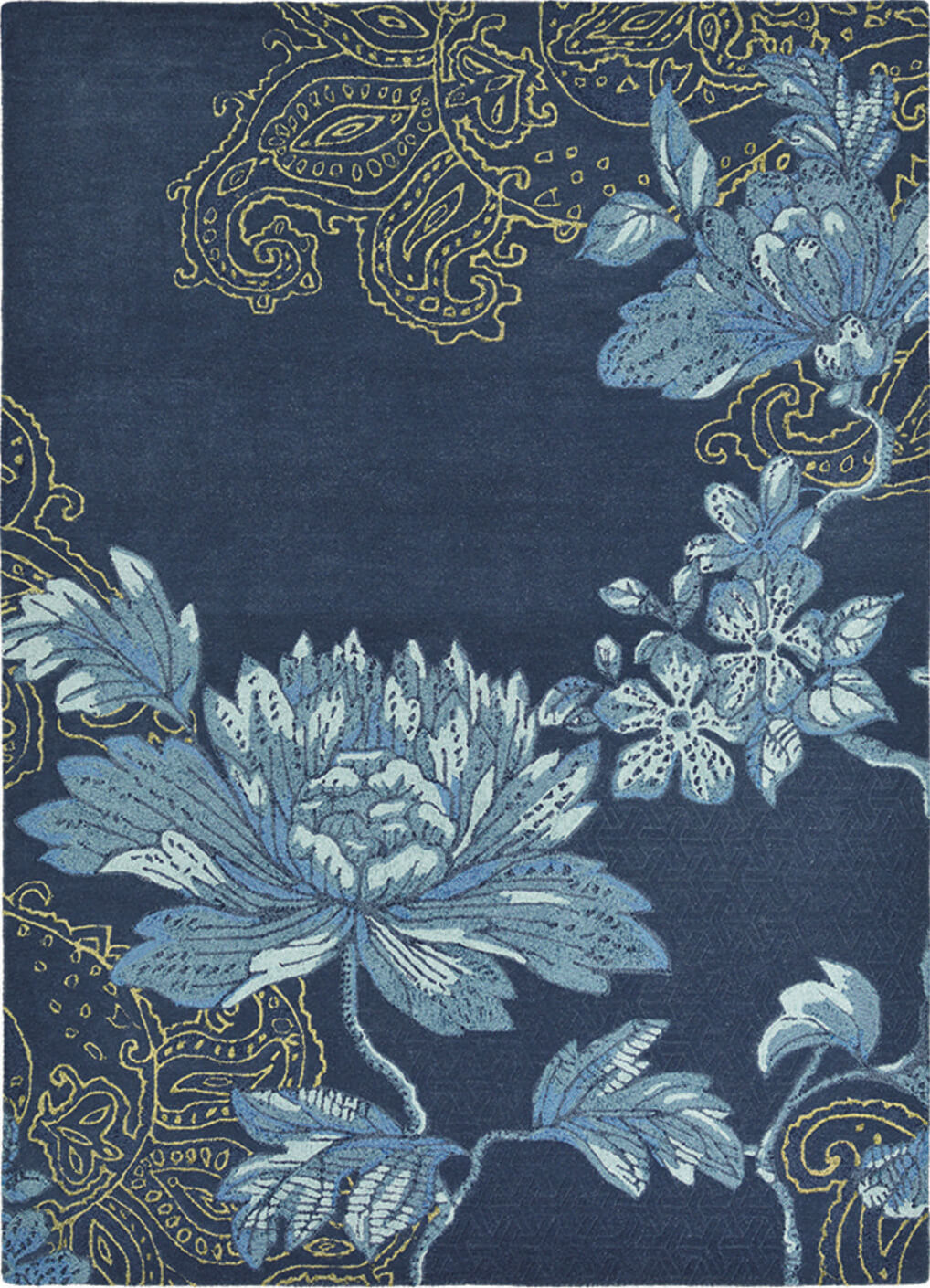 Ковер Fable Floral Blue 37508 Англия