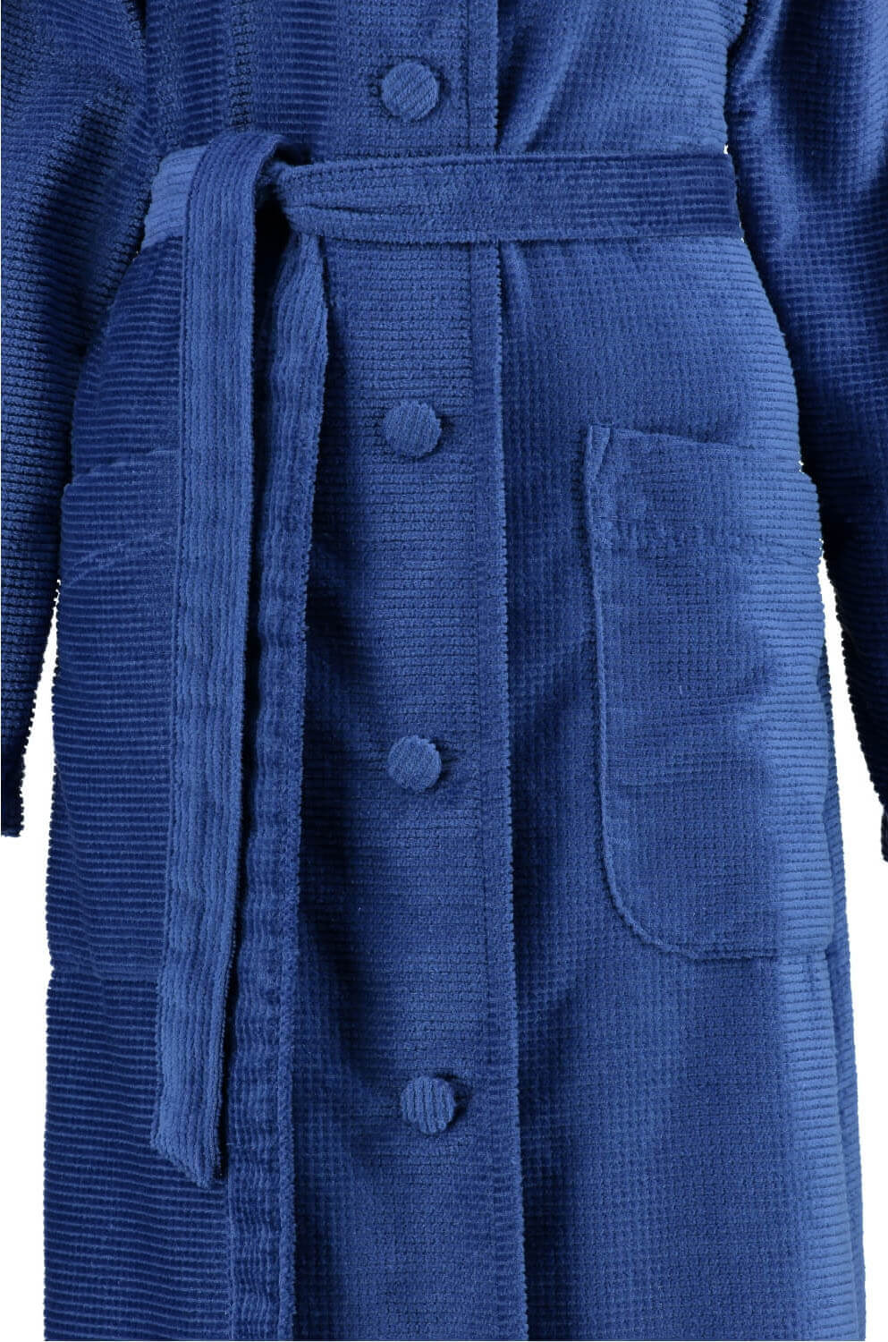 Женский халат Shawl Collar Blau