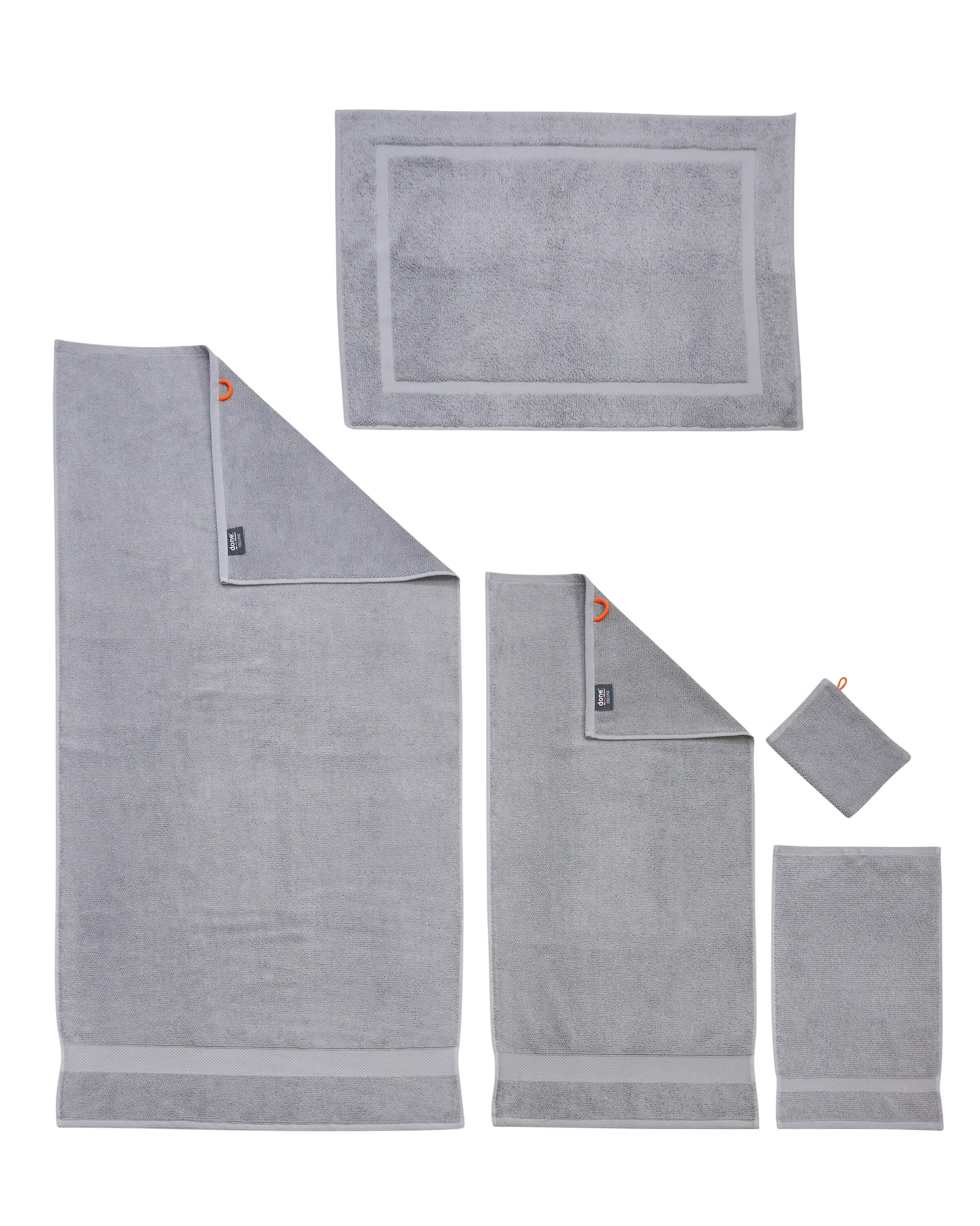 Полотенце махровое Deluxe Silver ☞ Размер: 100 x 150 см