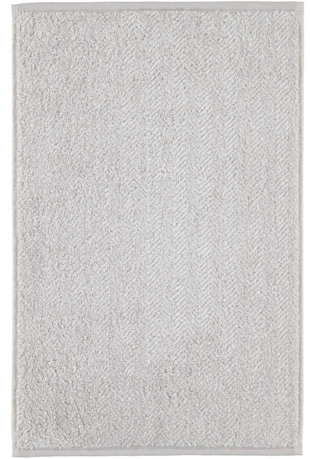 Махровое полотенце Contour Allover Silber ☞ Размер: 30 x 30 см