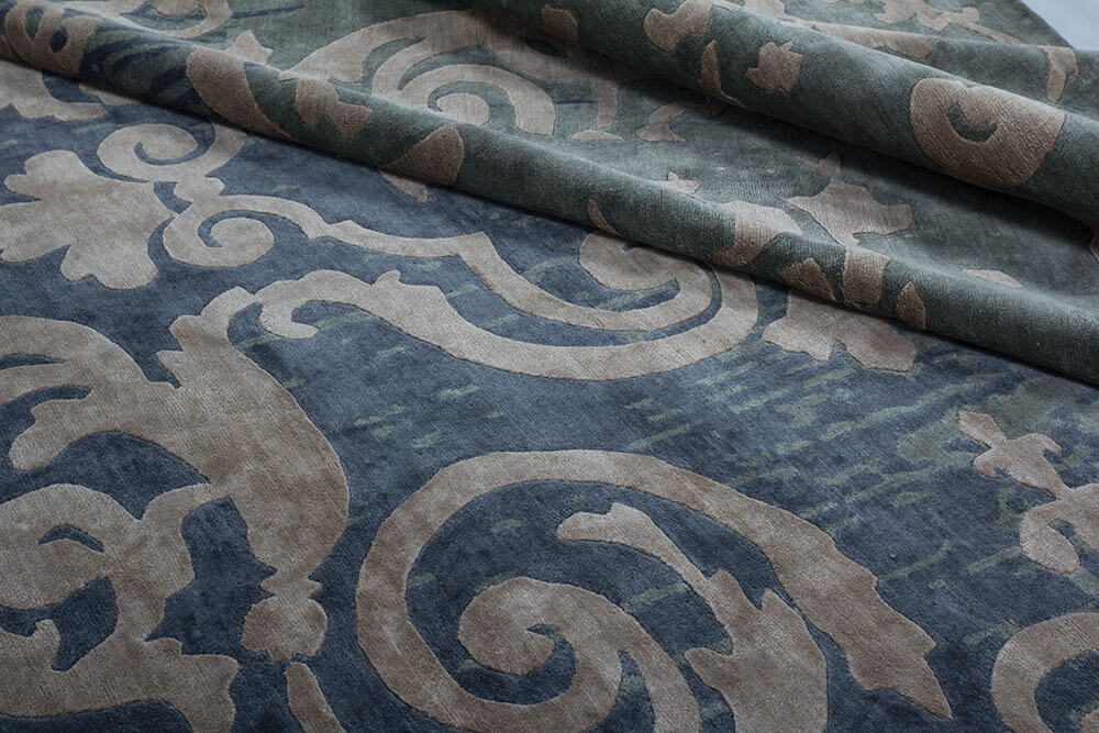 Эксклюзивный ковер класса люкс Cardinal Shadow Vintage Green Oliver | Размер: 360 x 450 см