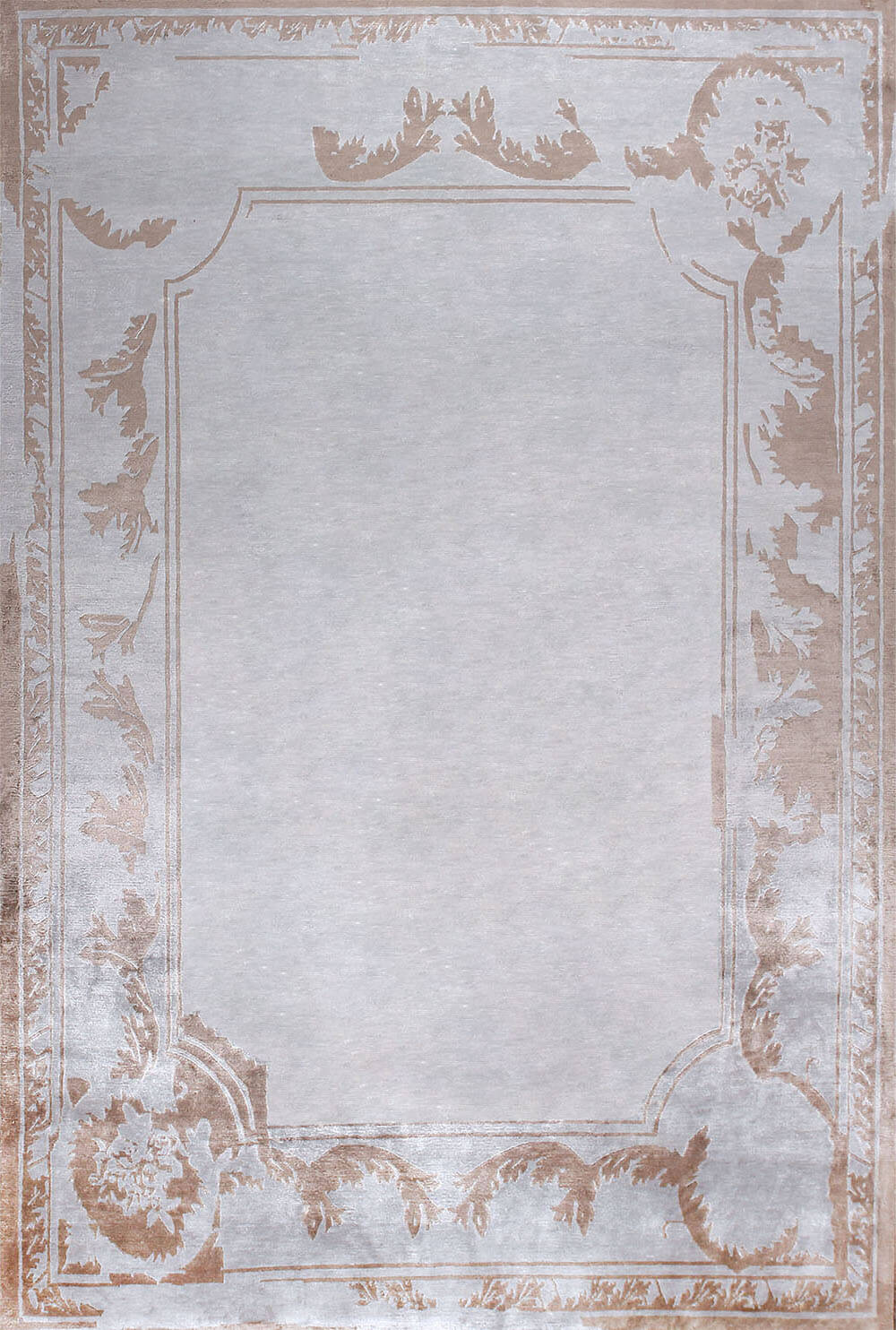 Ковер в современном стиле Fontenay New Age Frame Silver | Размер: 250 x 300 см