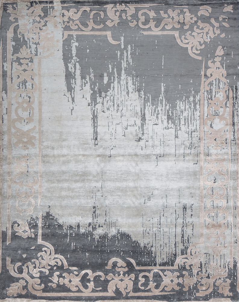 Дизайнерский ковер ручной работы Marquise Vintage Arty | Размер: 210 x 210 см