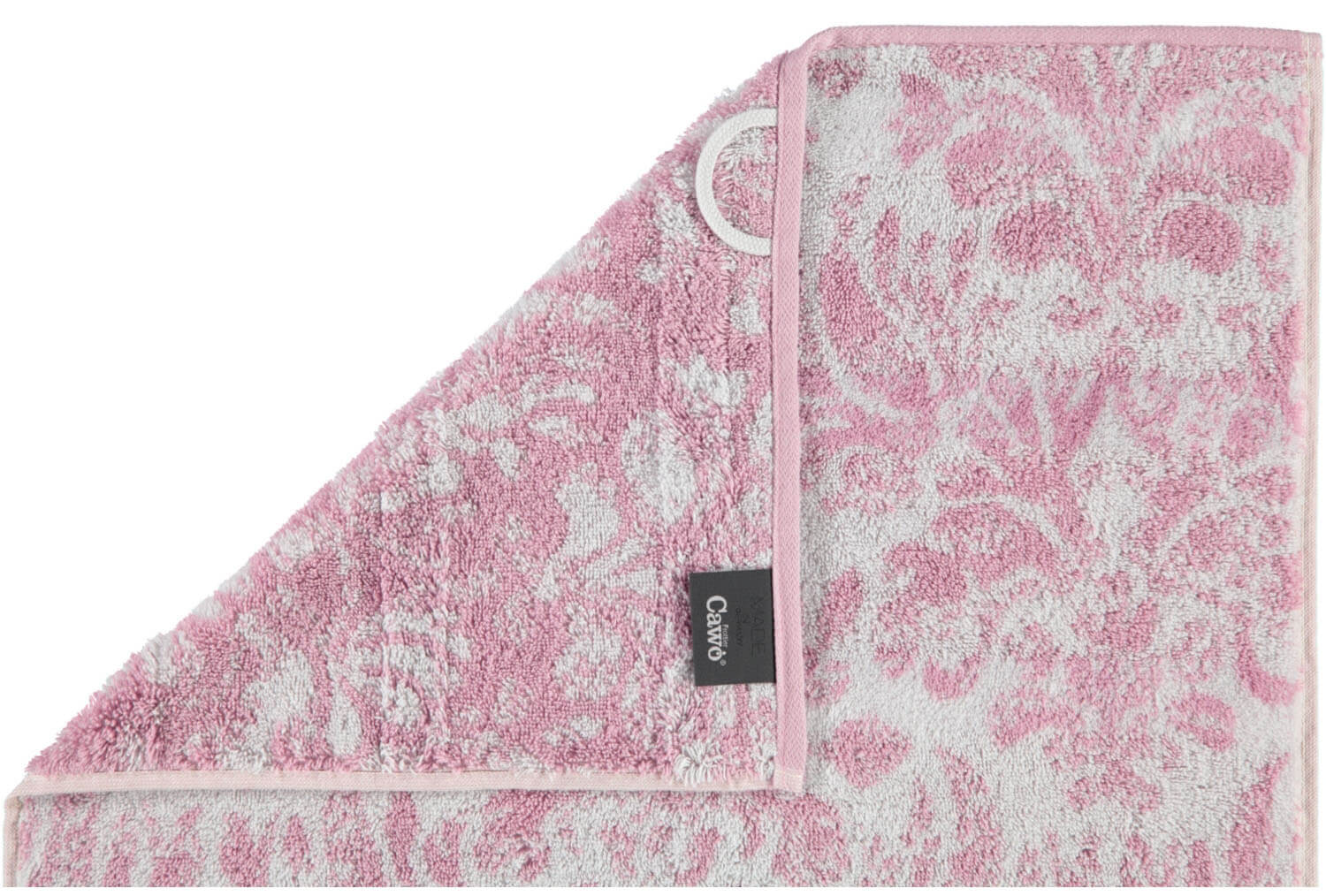 Махровое полотенце Vintage Ornament Pale Pink