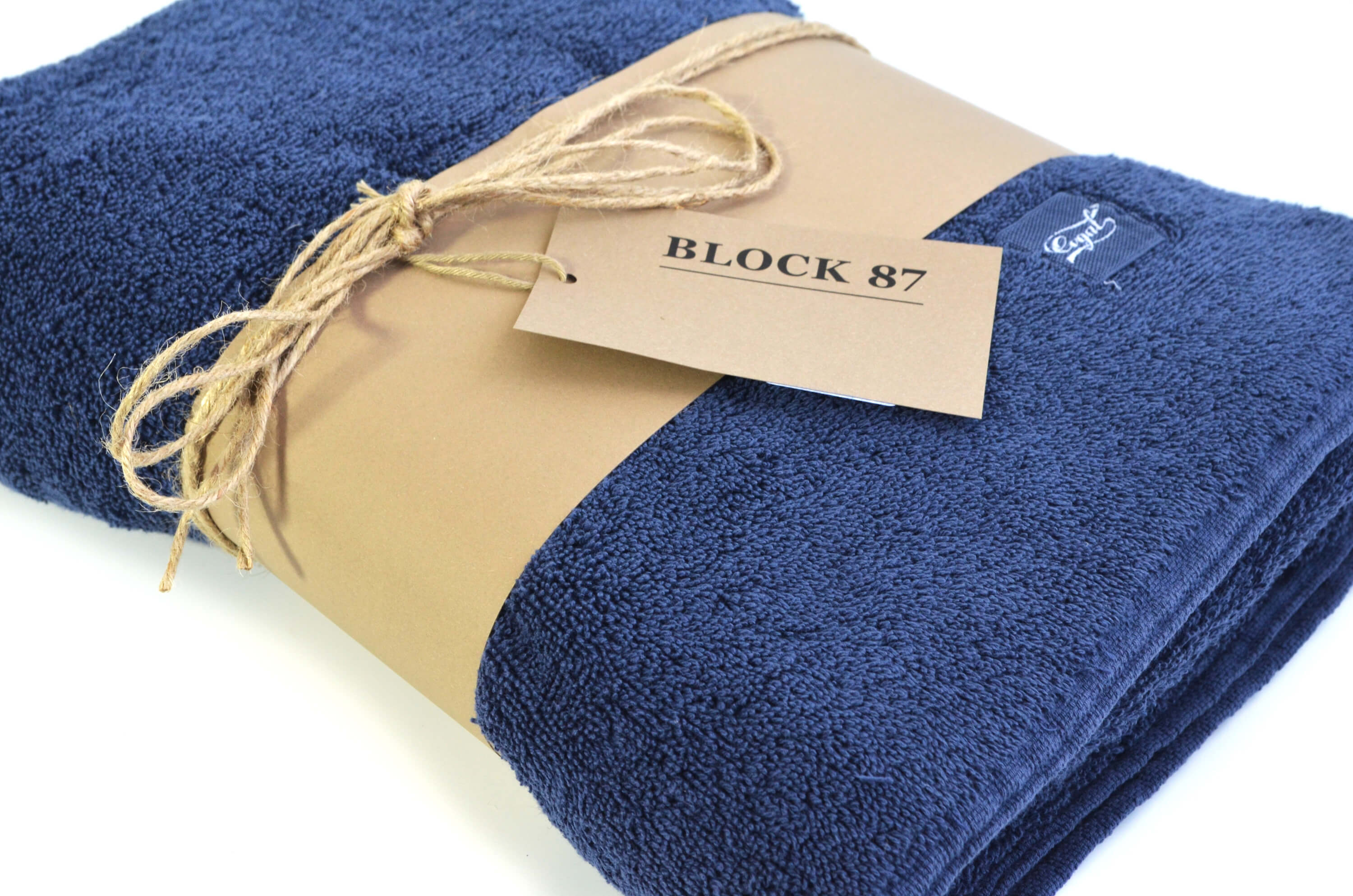 Комплект махровых полотенец Block-87 Jeans