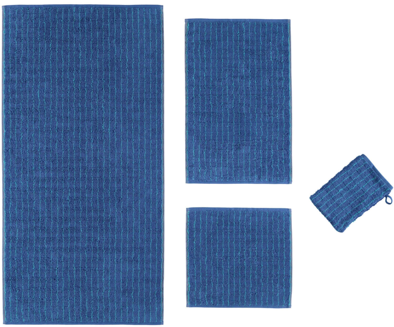 Махровое полотенце Accent Blau Cawo Германия
