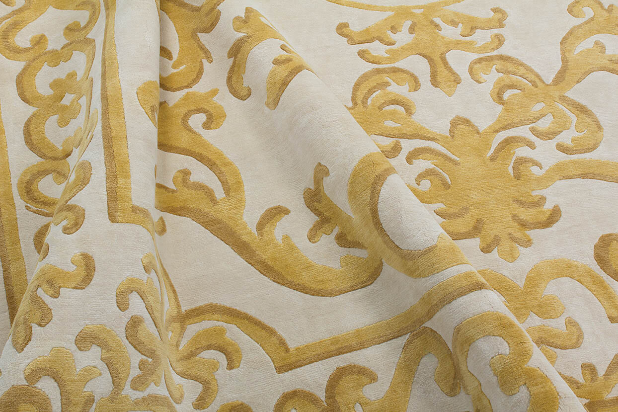 Ковер в современном стиле Pompadour Gold | Размер: 270 x 270 см