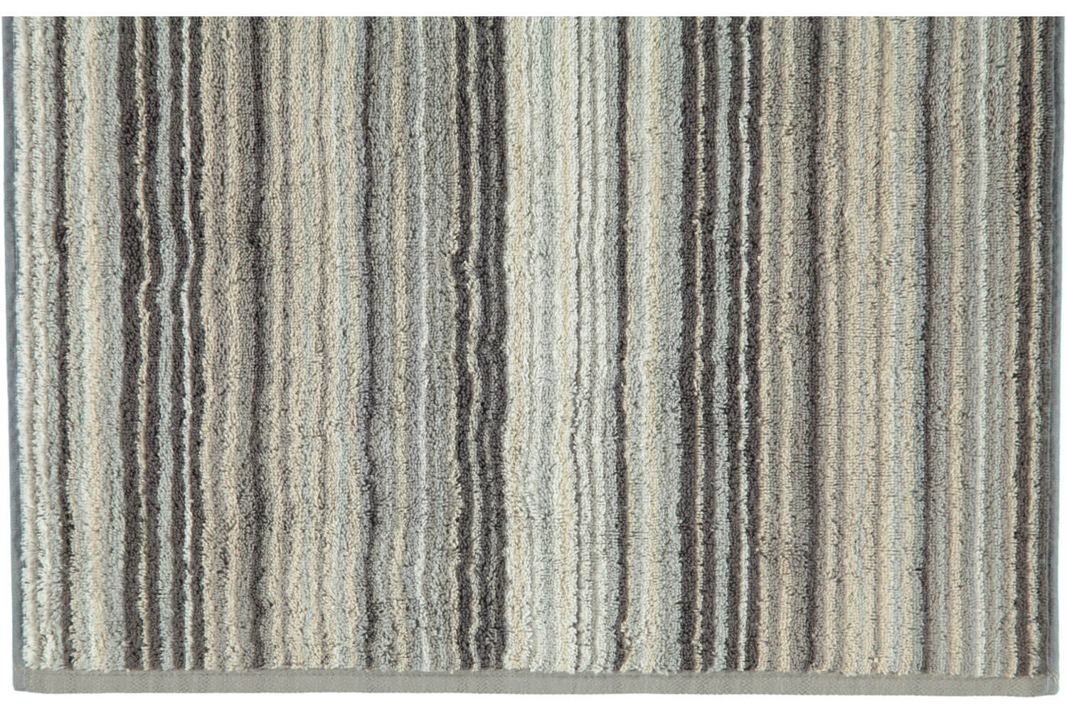 Банное полотенце Two-Tone Stripes Graphit ☞ Размер: 30 x 50 см