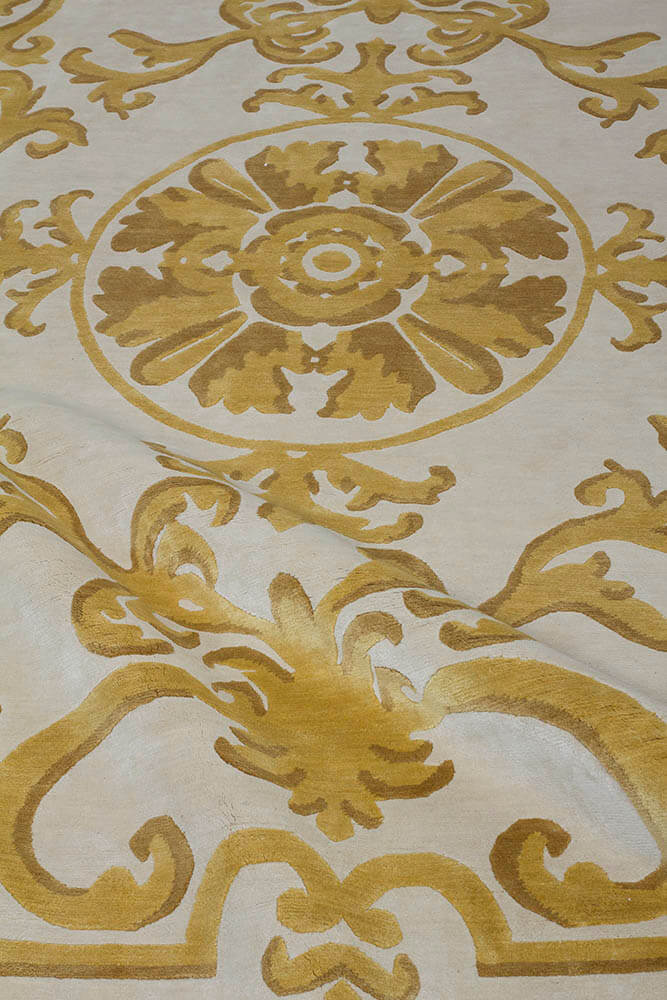 Ковер в современном стиле Pompadour Gold | Размер: 270 x 270 см
