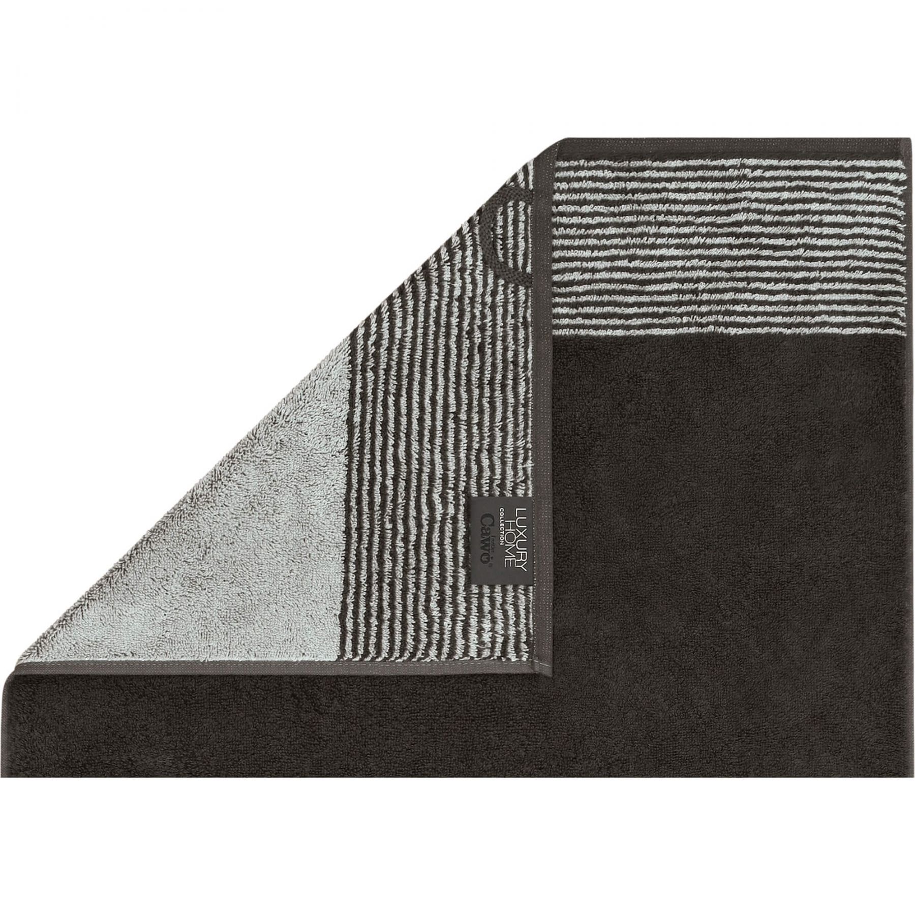 Махровое полотенеце Two-Tone Basalt (590-73)