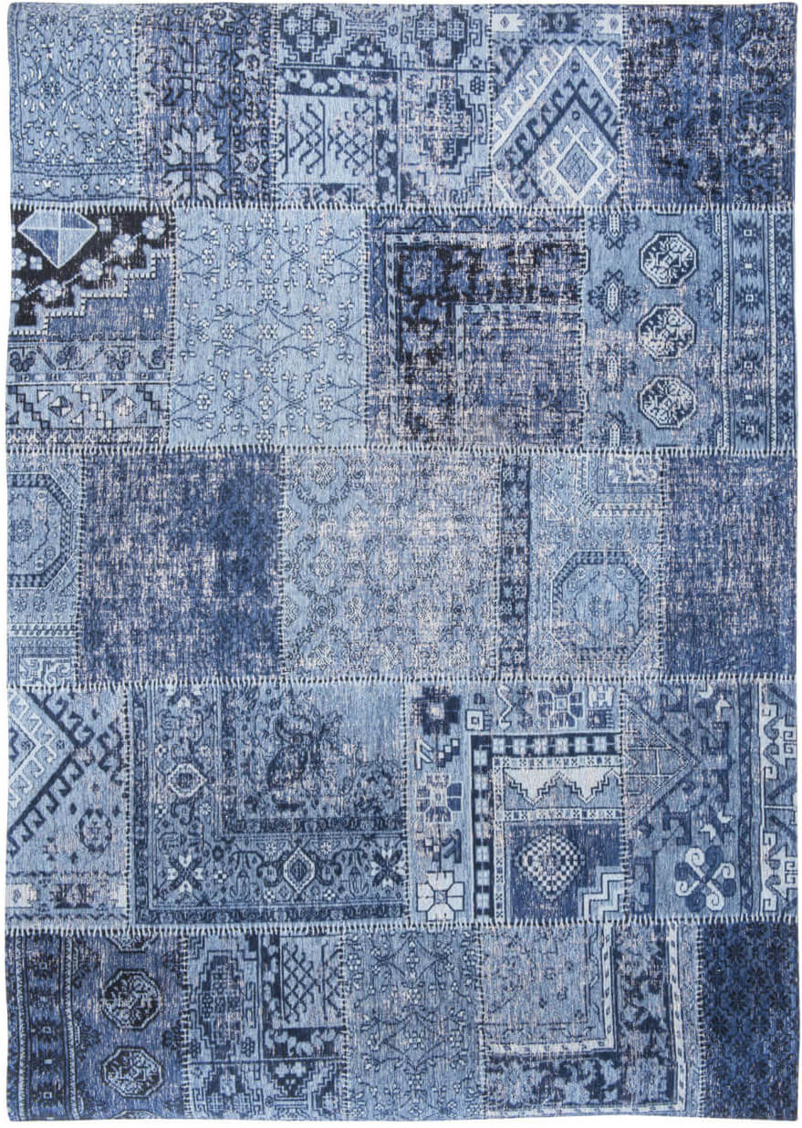 Бавовняний килим Tuareg Blue