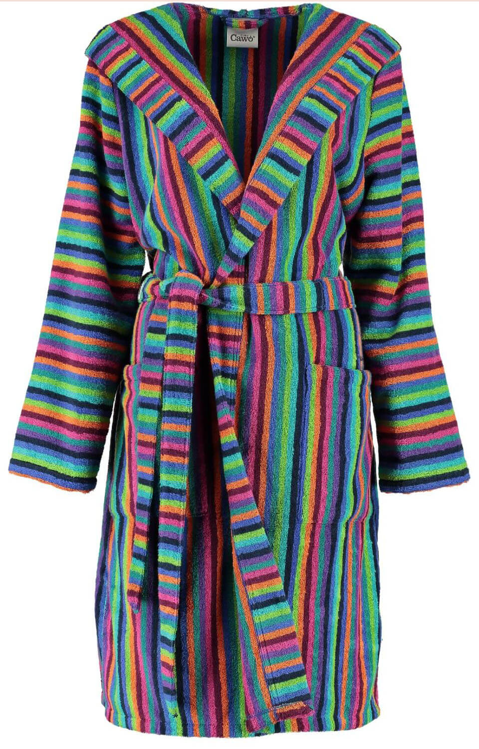 Махровый халат Hood (Short) Multicolor
