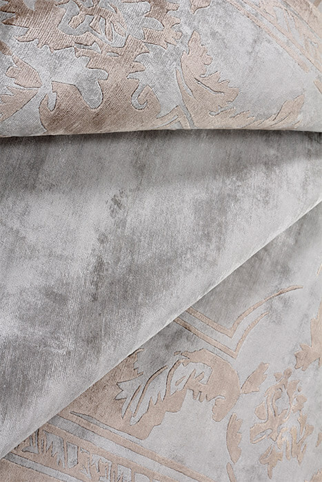 Ковер в современном стиле Fontenay New Age Frame Silver | Размер: 250 x 300 см