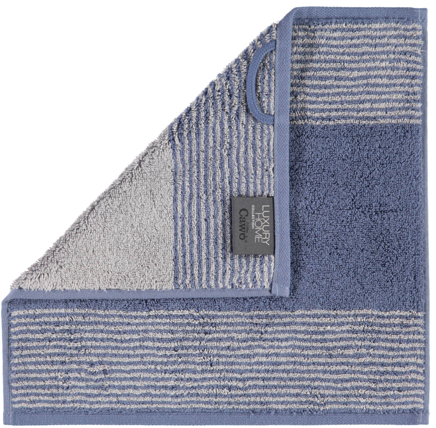 Полотенце Two-Tone Nachtblau Cawo ☞ Размер: 50 x 100 см