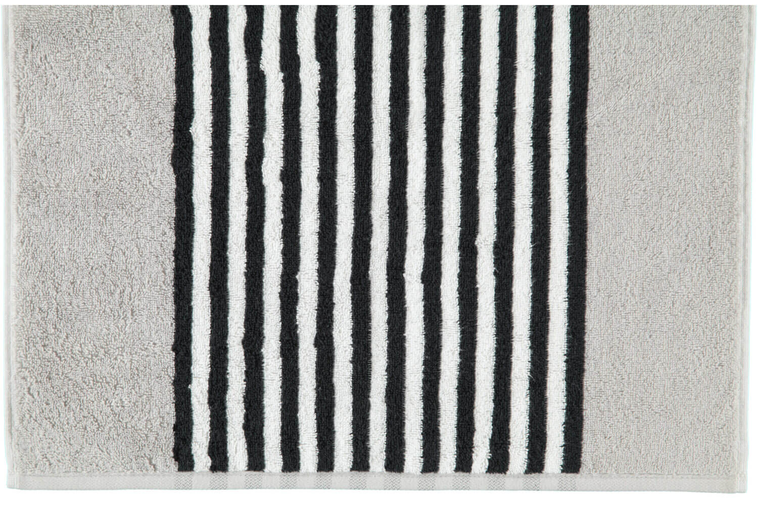 Полотенце махровое Black & White Silber