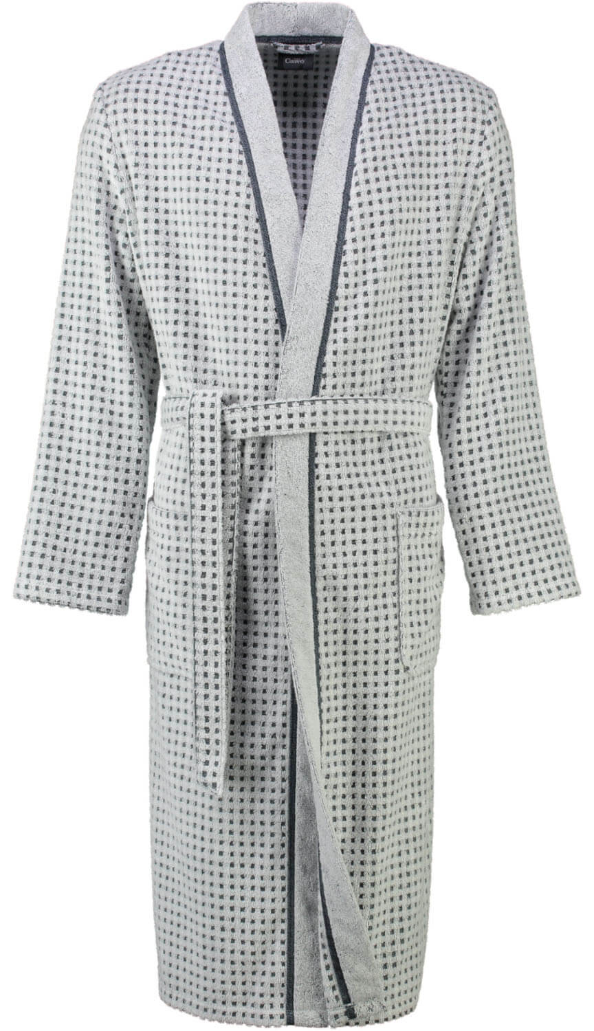 Мужской халат Kimono Weib Grau ☞ Размер: 50/52