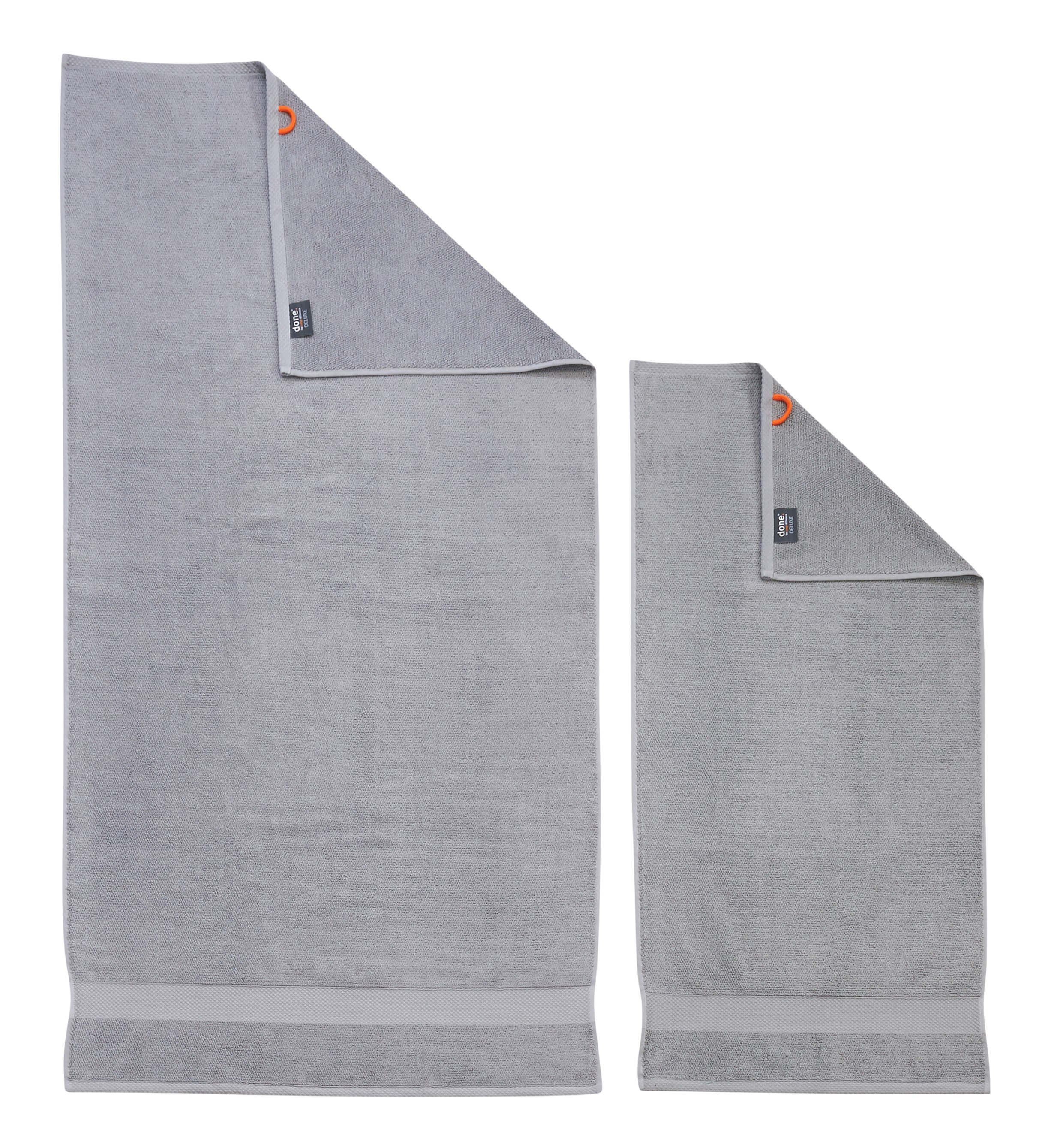 Полотенце махровое Deluxe Silver ☞ Размер: 50 x 100 см