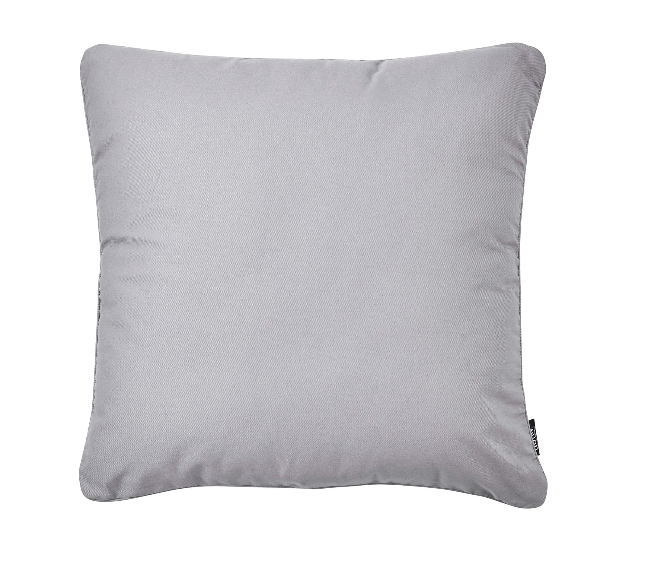 Наволочка на декоративную подушку Uni Silver ☞ Размер: 45 x 45 см