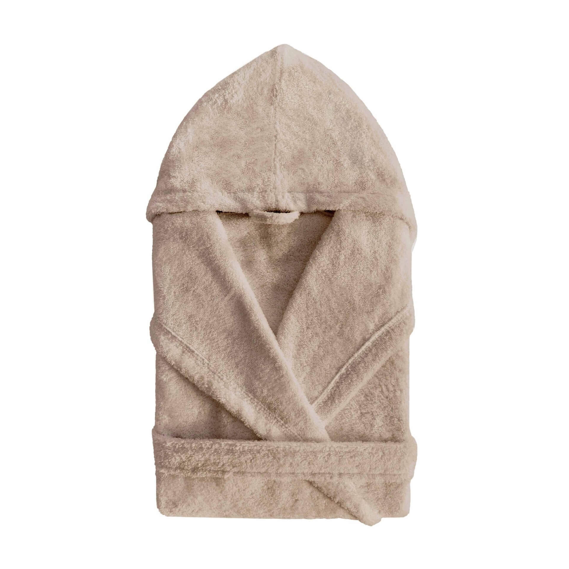 Махровый халат New Plus Hooded Linen ☞ Размер: XL