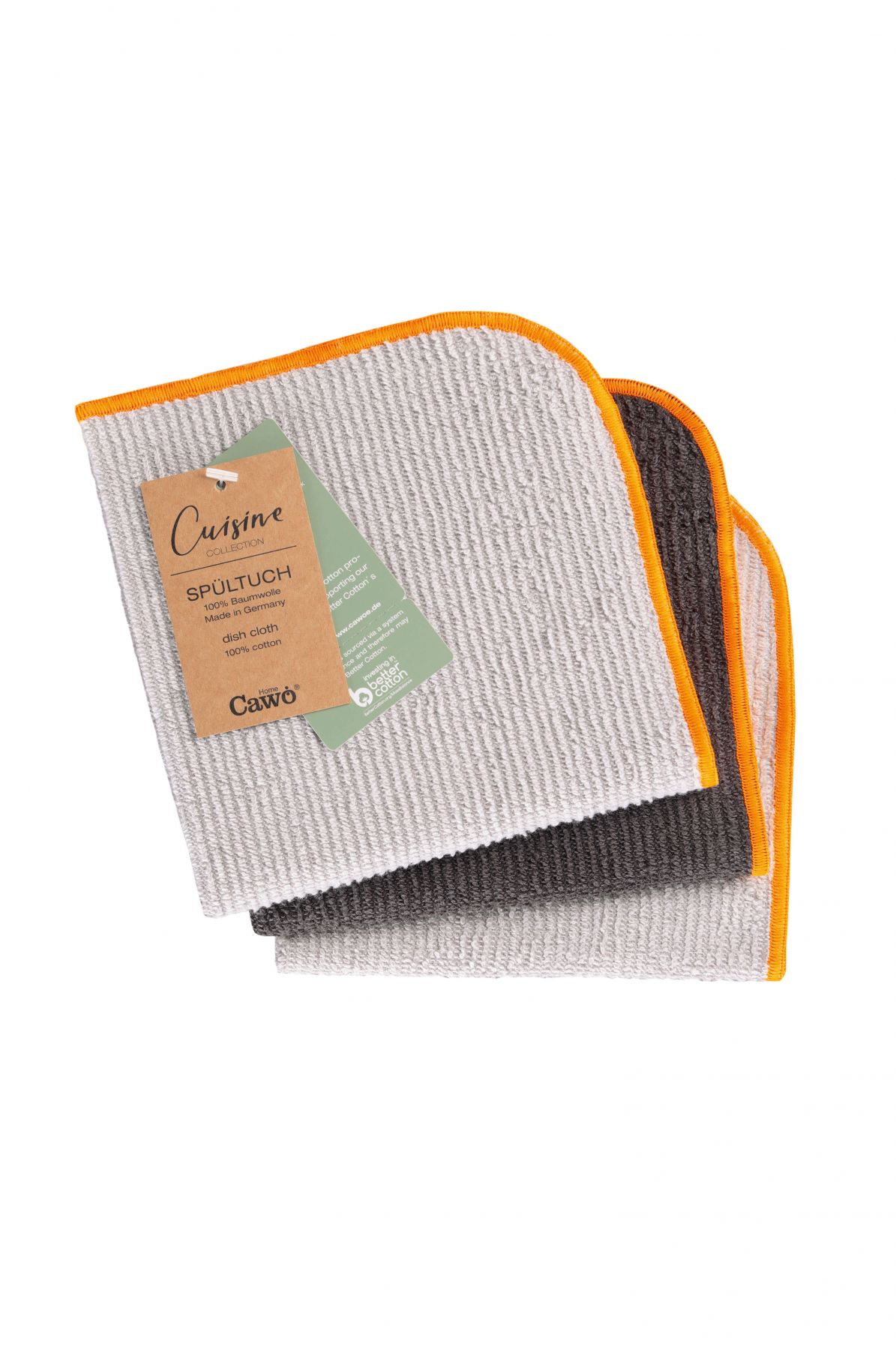 Набор кухонных полотенец Trio Multi (550-73 orange)