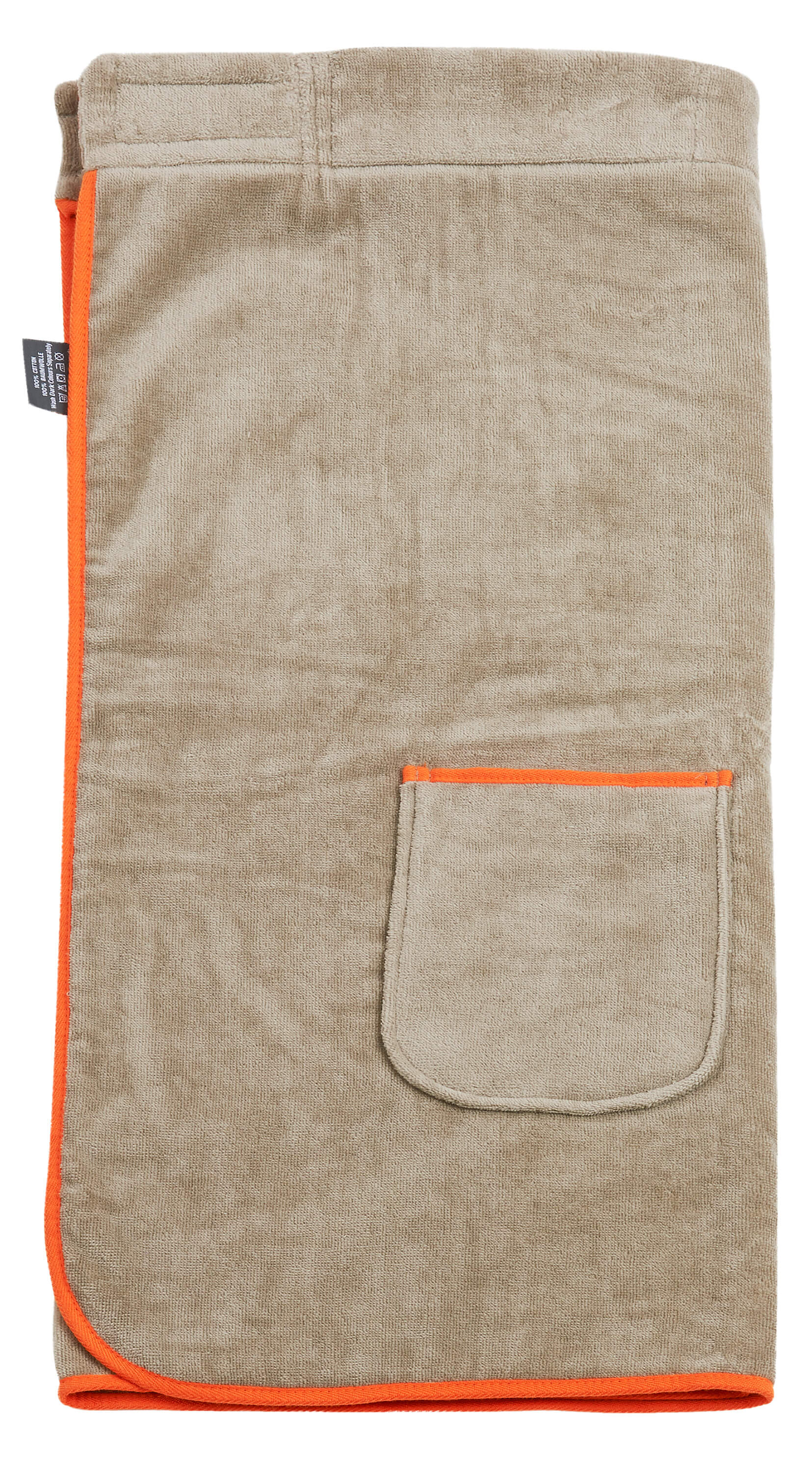 Женская юбка-килт Saunakilt Taupe ☞ Размер: 80 x 140 см