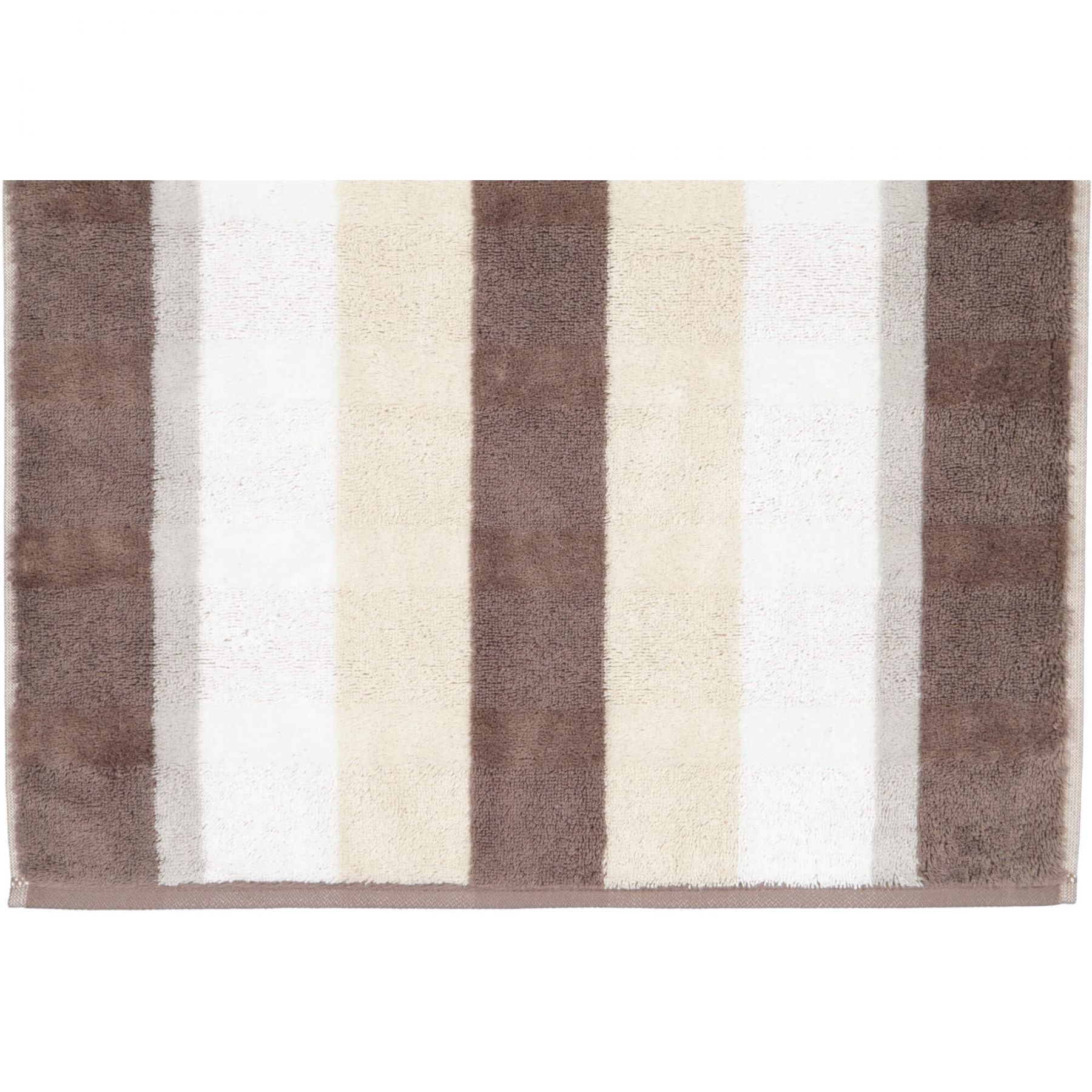 Махровое полотенце Noblesse Stripe Walnuss (1087-30) ☞ Размер: 80 x 150 см