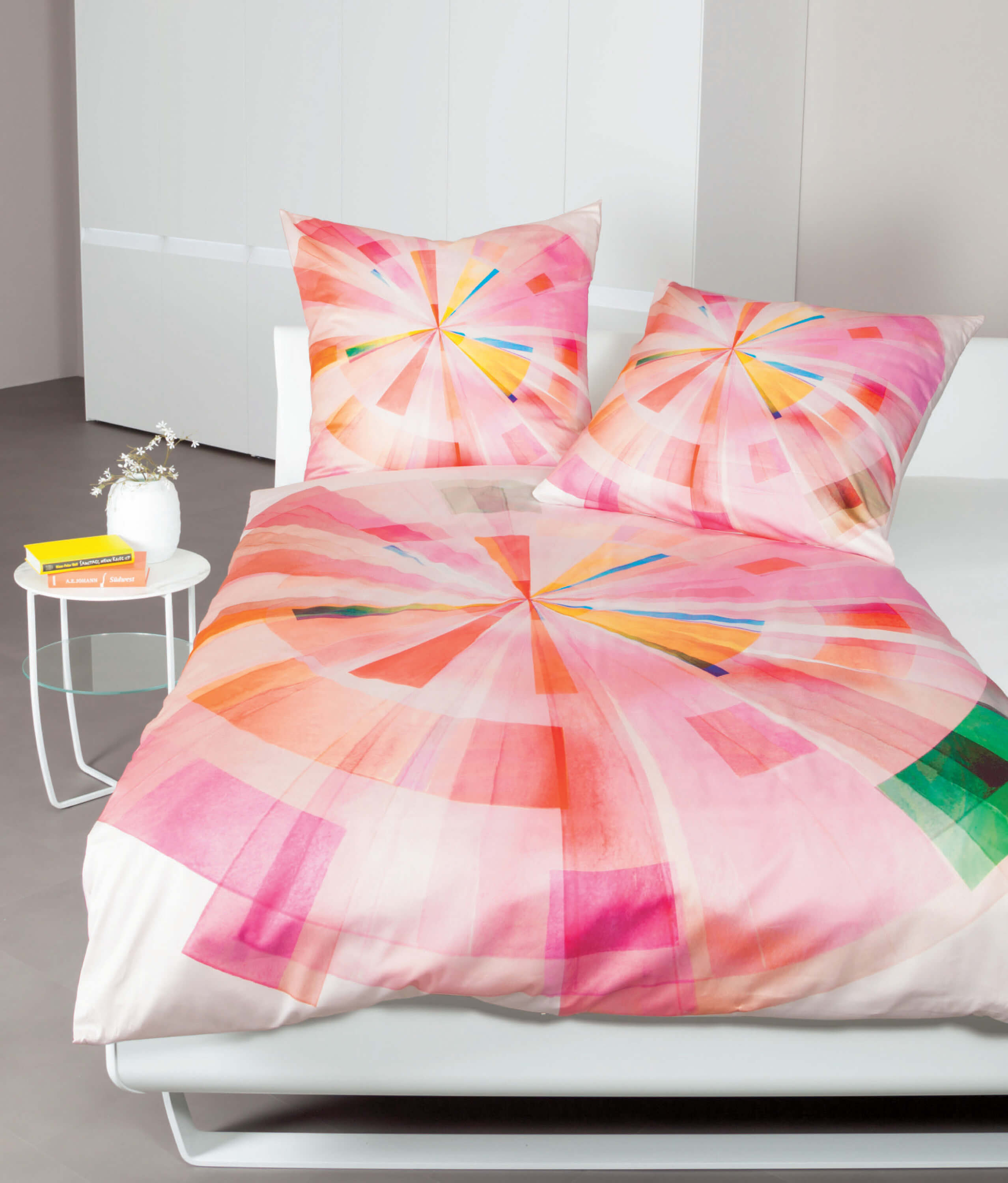 Немецкое постельное белье Modern Art 42055 Multicolor