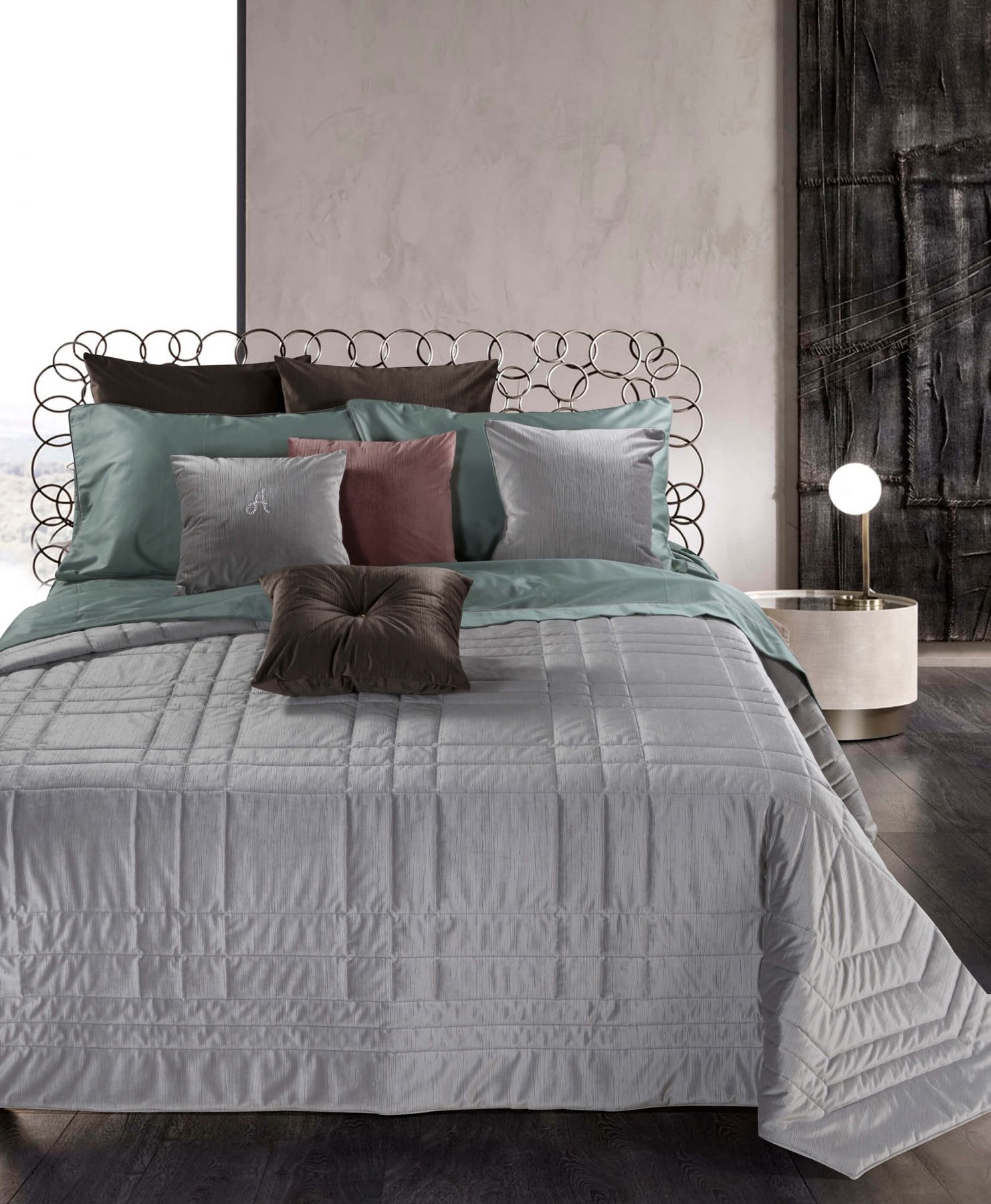 Італійське покривало Sunday Silver Quilt