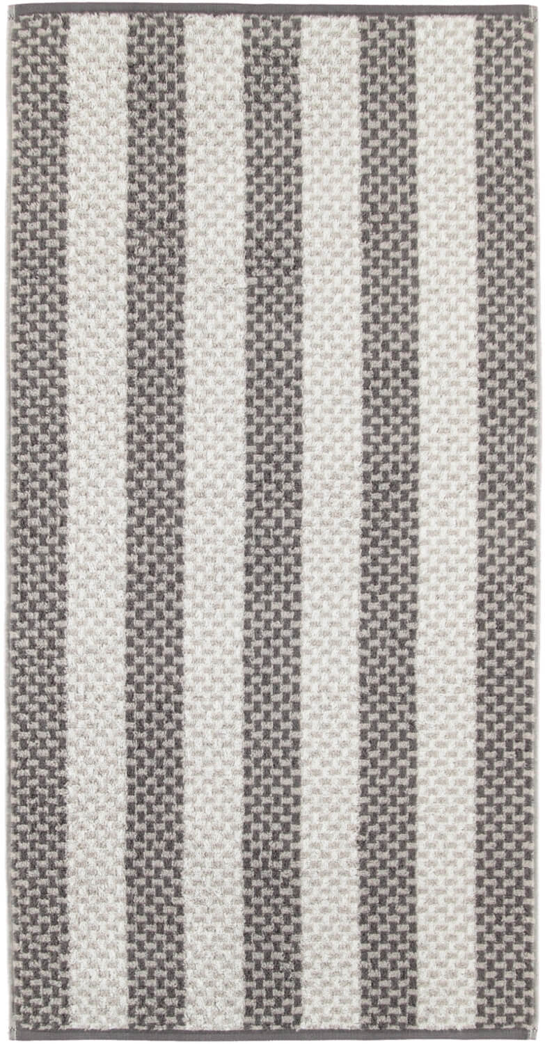 Махровое полотенце Reed Stripes Anthrazit (957-77)