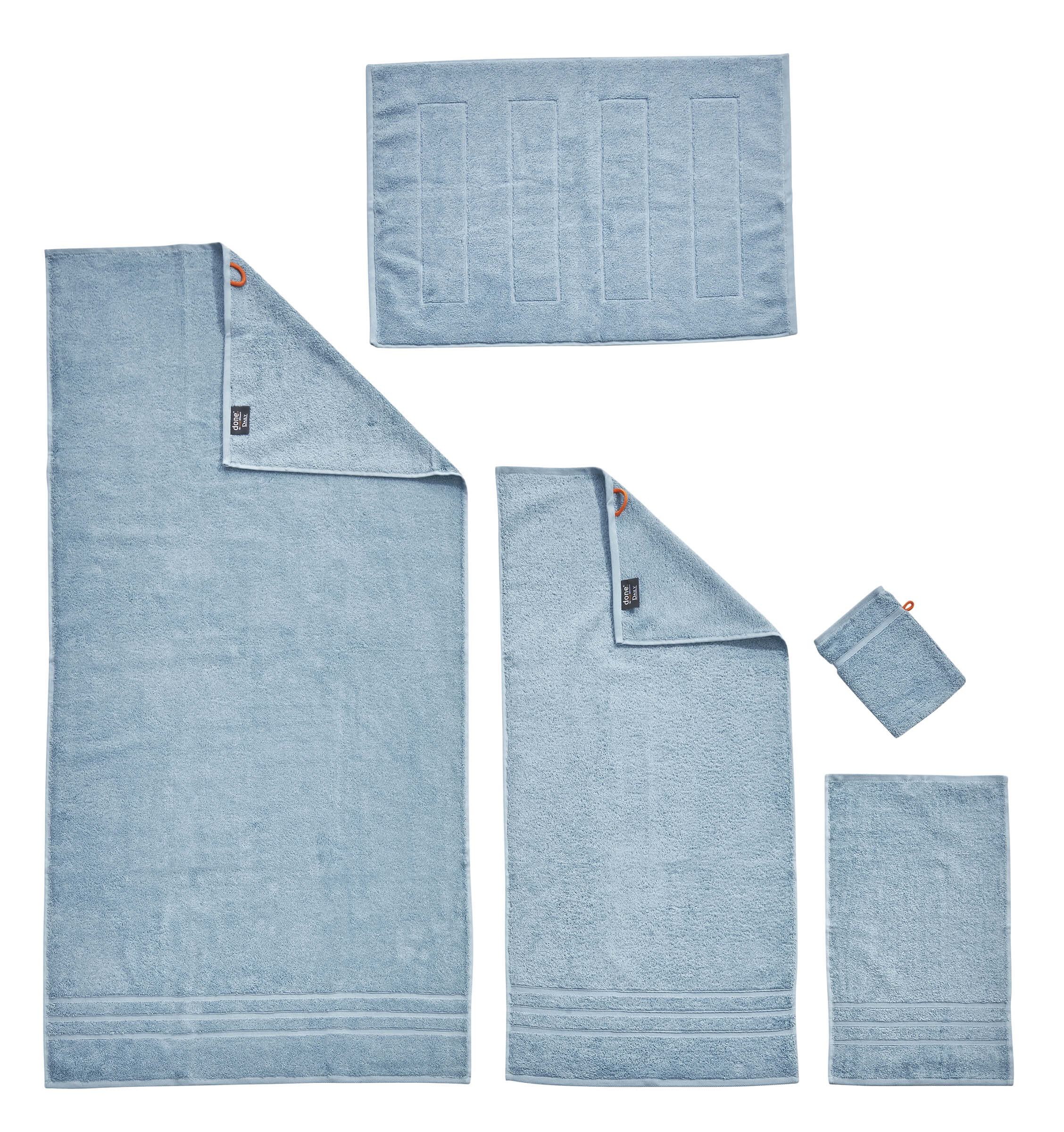 Махровое полотенце Daily Uni Ocean