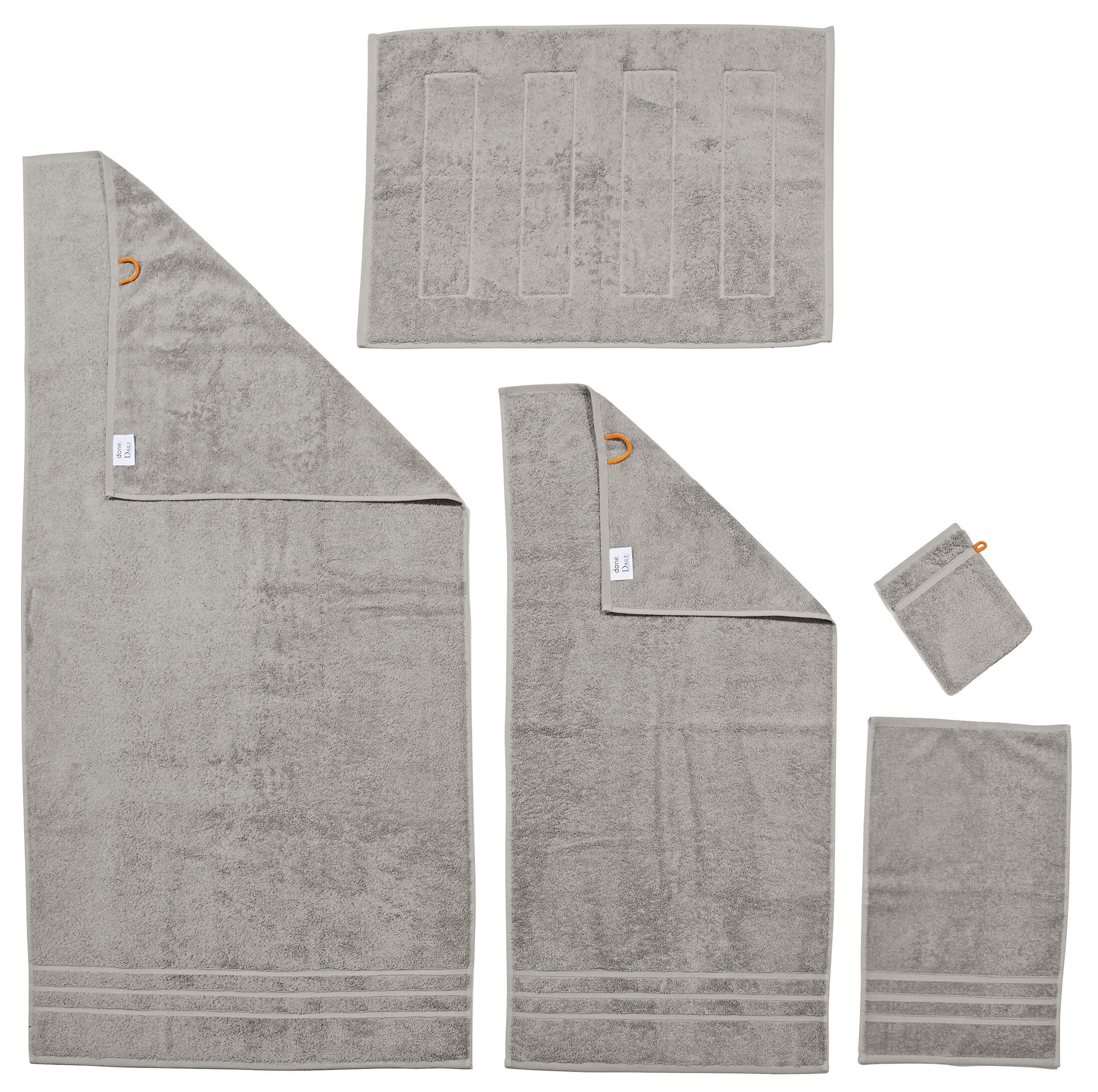 Рушник однотонний Daily Uni Taupe ☞ Розмір: 30 x 50 см