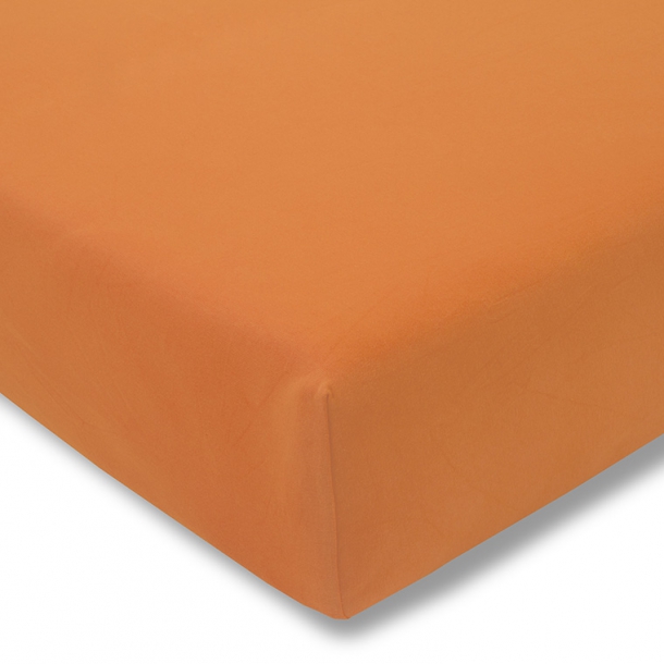 Натяжная простынь Zwirn-Jersey Orange (матрас - h до 35 см)