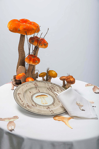 Льняная скатерть Foret Domaniale Франция