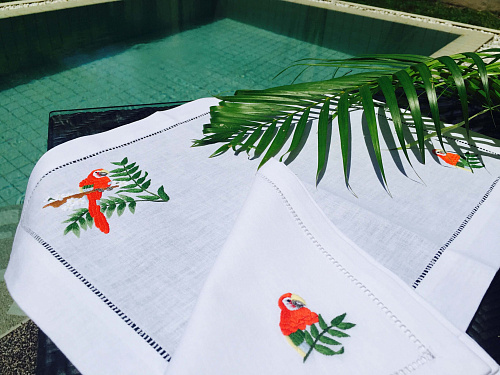 Салфетка Renaissance Paris Perroquets