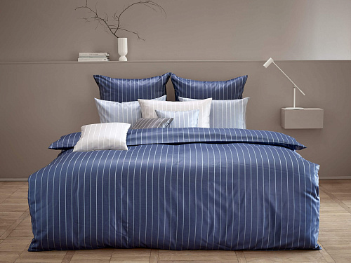 Постельное белье премиум класса Belluno Mattblau