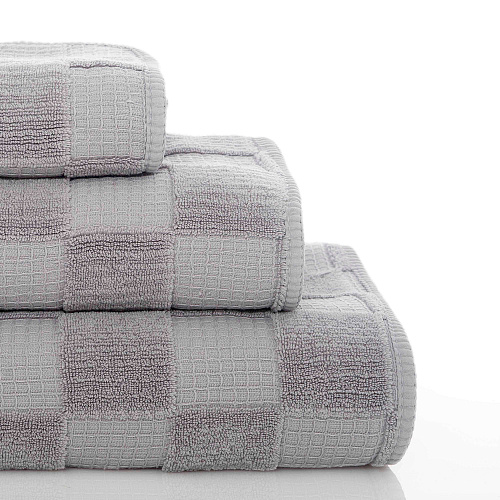 Махровое полотенце Chess Silver Graccioza