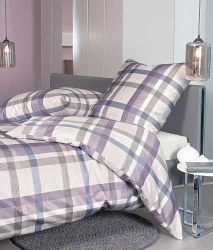 Сатиновое постельное белье Moments 98059-05 Salbei