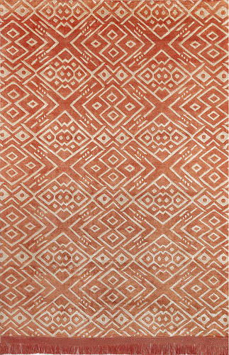 Ковер ручной работы Hippy Orange