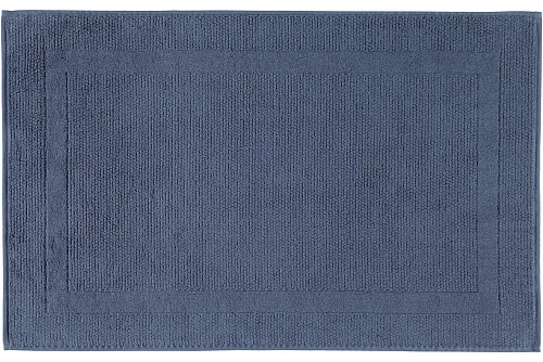 Полотенце для ног Uni Struktur Nachtblau