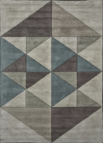 Итальянский ковер премиум класса Triangles Cielo
