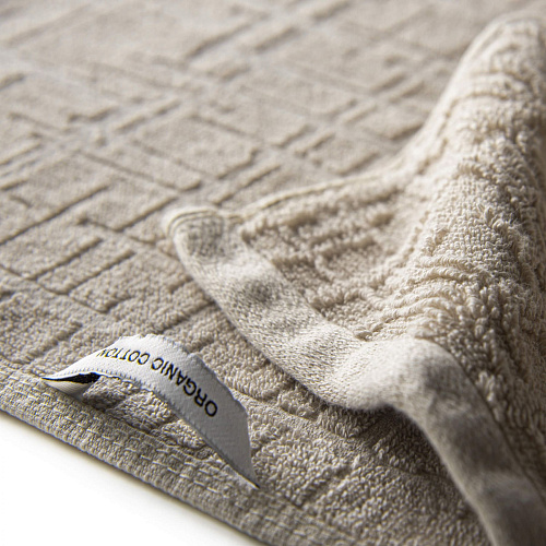 Полотенце хлопковое Gaufre Fog