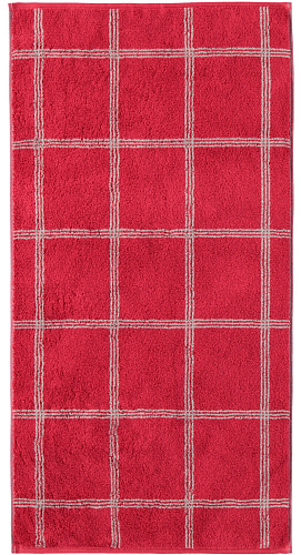 Банное полотенце Two-Tone Grafic Bordeaux