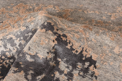 Шелковый ковер ручной работы L137A