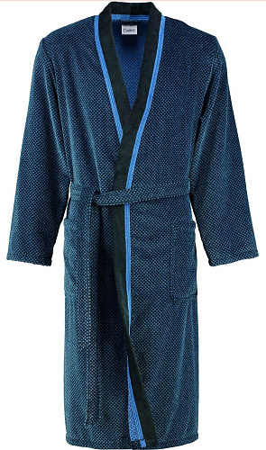 Банный халат Kimono Blau Schwarz