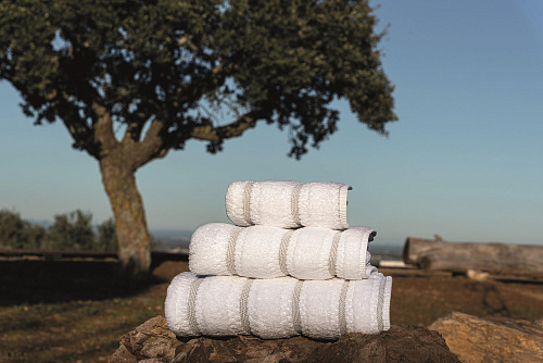 Банное полотенце Meridian White