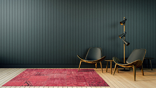 Хлопковый ковер Mirage Red