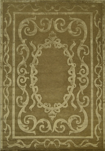 Шелковый ковер ручной работы L109B