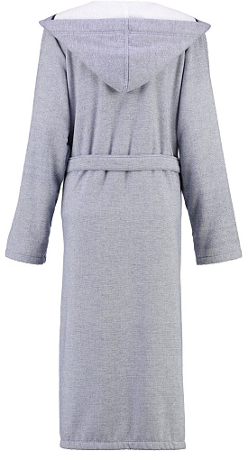 Женский халат с капюшоном Cawo Blau