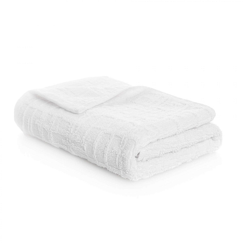 Полотенце хлопковое Gaufre White