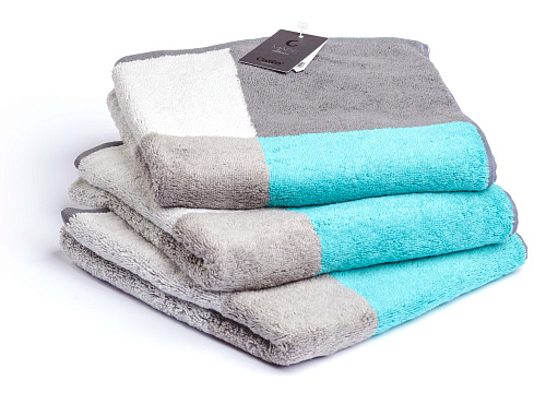 Махровое полотенце Studio Cubes Turkis